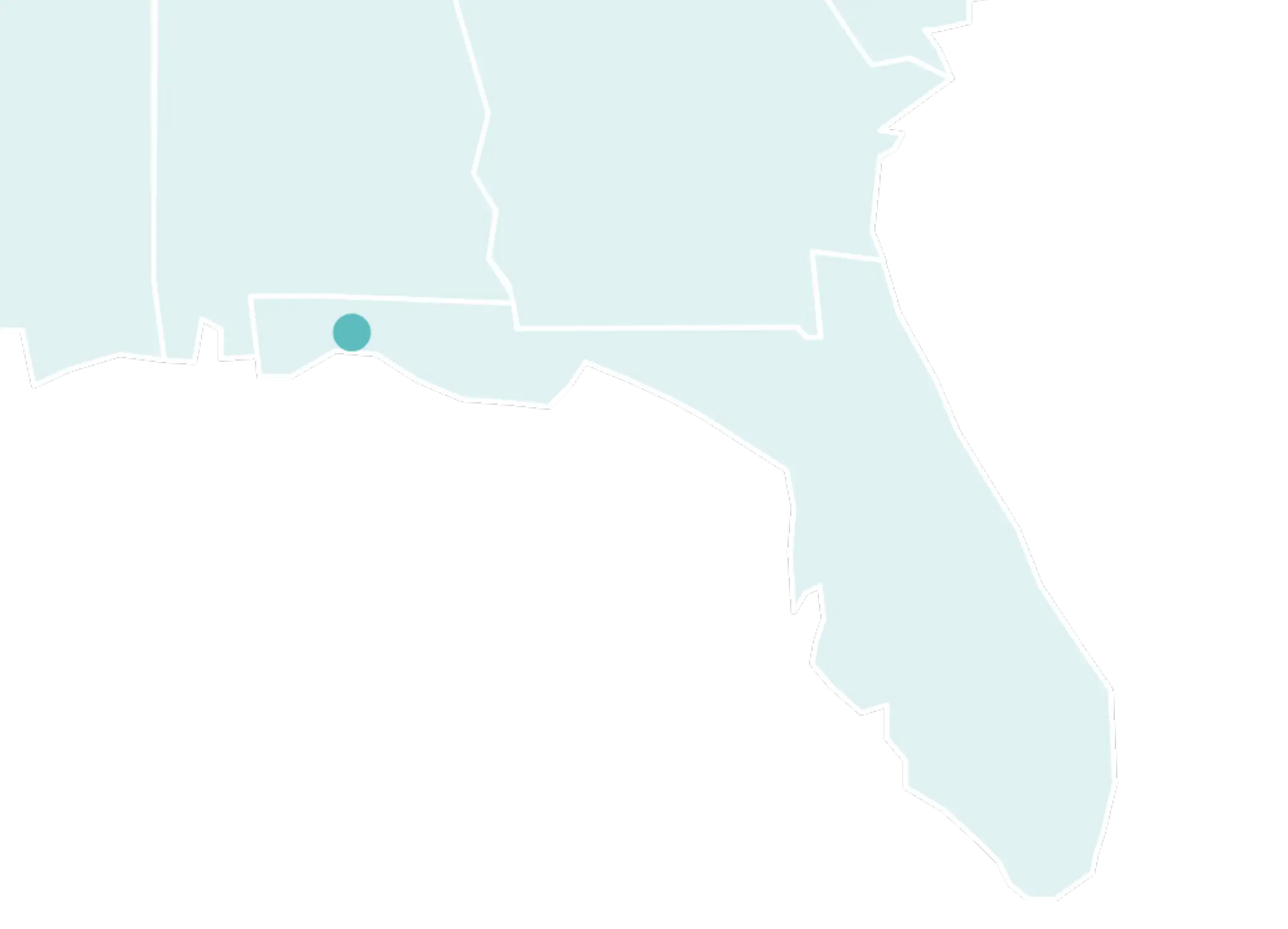 Destin-Fort Walton Beach on a Map