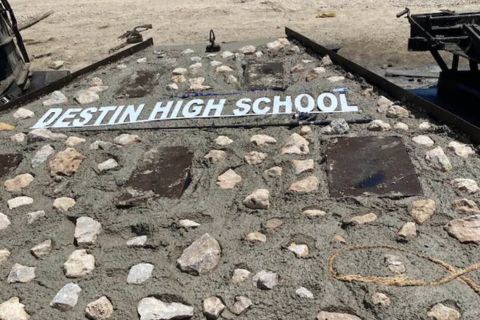 Destin High School artificial reef